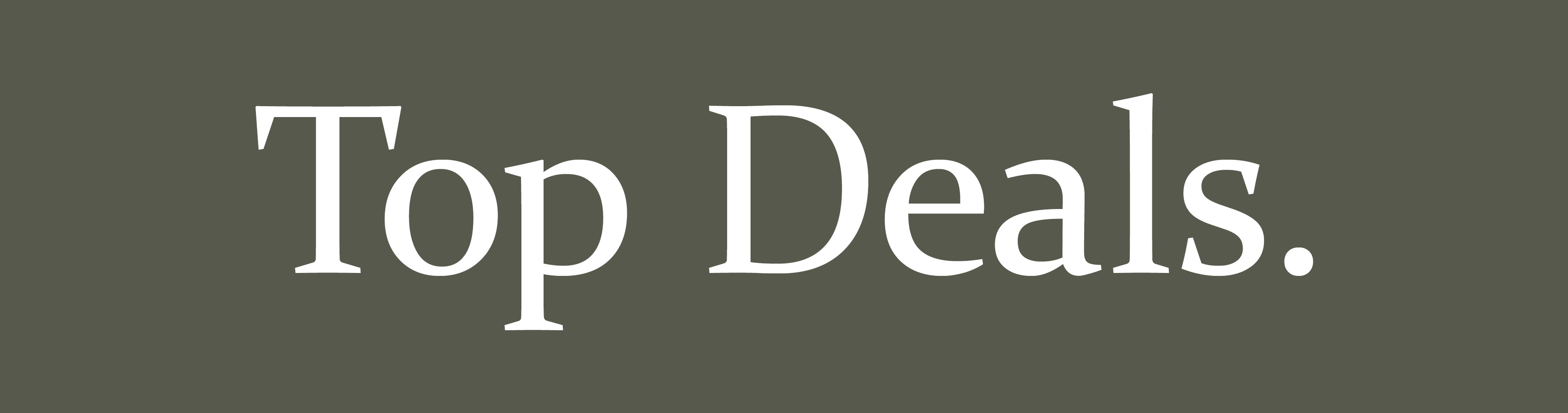Top Deals of the Week 
