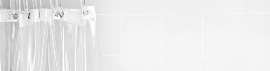 shower curtains banner