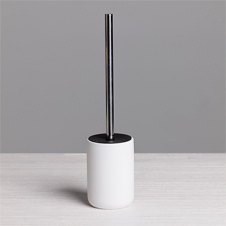 Avalon White Short Toilet Brush
