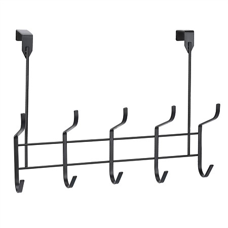 Home Essentials Over The Door 5 Hooks