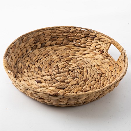 Home Essentials Water Hyacinth Tray Round