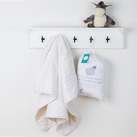 Woolrest Junior Cot 100% Pure NZ Wool Duvet Inner