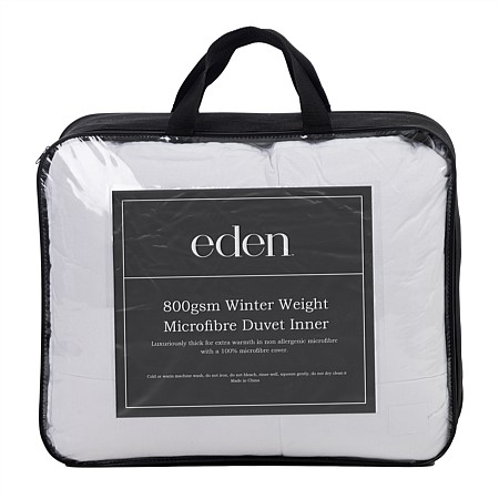 Eden 800gsm Winter Weight Microfibre Duvet Inner