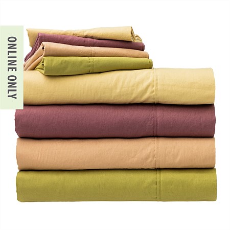 Design Republique Portia Washed Cotton Sheet Set