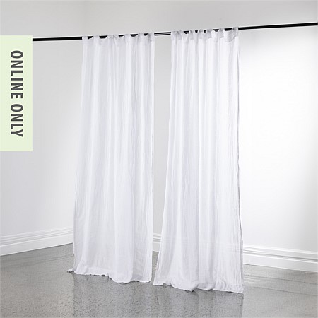  Ecoanthology Linen Curtain Pair 