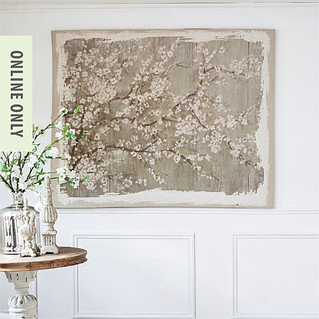 Home Chic Lily Cherry Blossom Canvas