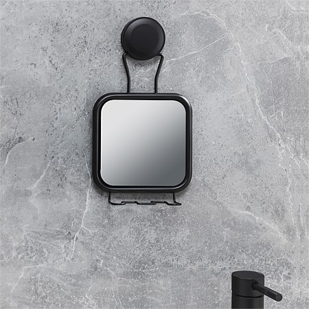 New & Improved Home Essentials Twist & Lock Mirror With Hooks