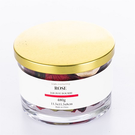 Everlasting Jar Pot Pourri in Rose 480g