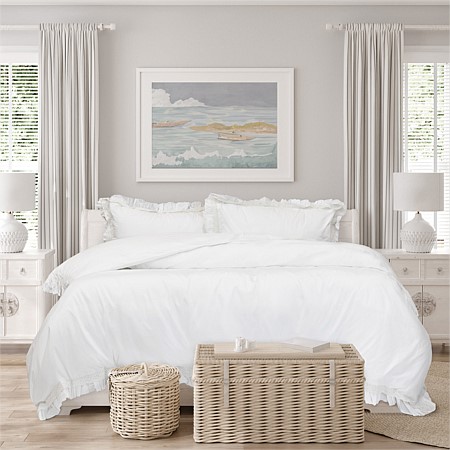 Gracious Living Laura Cotton Duvet Cover Set