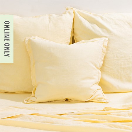  Ecoanthology 100% Linen Feather Fill Cushion