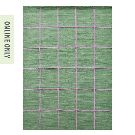 Design Republique Kirby Green Indoor Outdoor Rug 200x300cm