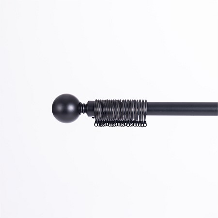Style Co. Orb Extendable Curtain Rod Set 1.2-2.1m