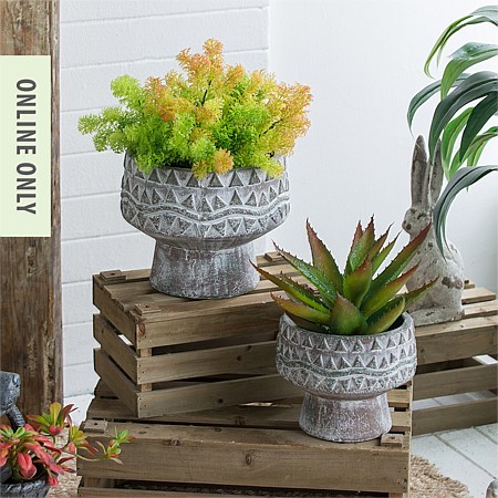 Outsidings Tay Terracotta Pedestal Planter