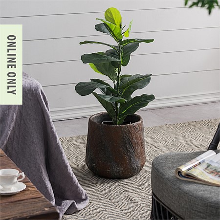 Outsidings Tay Cement Drum Planter