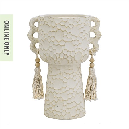 Gracious Living Sara Cement Planter 