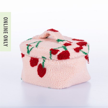  Grace & Gild Savanna Cherry Cosmetic Case