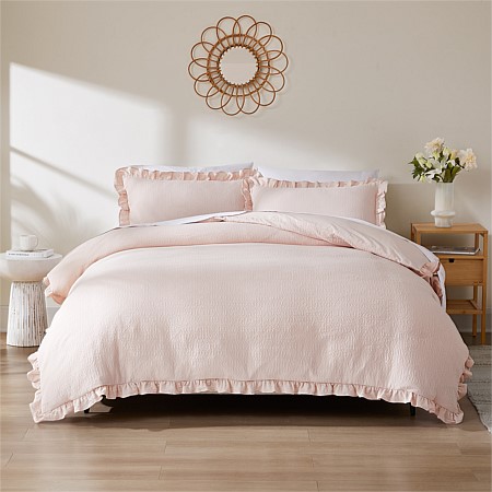 Gracious Living Piper Cotton Cotton Duvet Cover Set