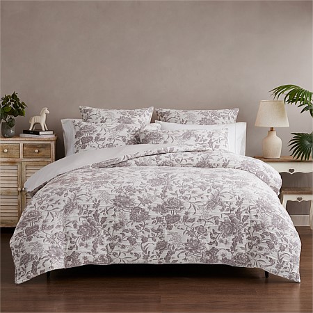 Gracious Living Kasey Jacquard Duvet Cover Set