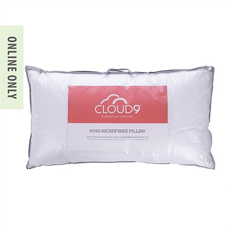 Cloud 9 King Size Microfibre Pillow