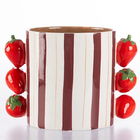 Design Republique Santos Ceramic Vase with Strawberry