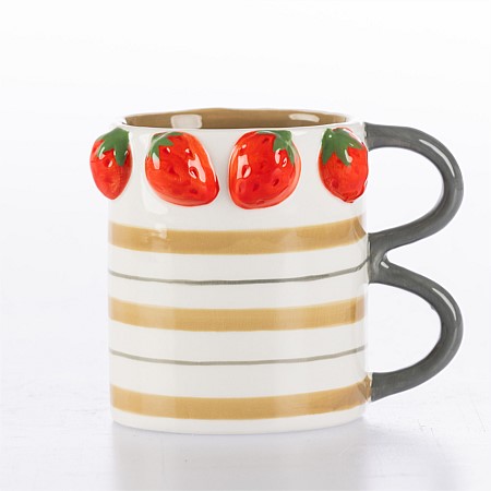  Design Republique Santos Strawberry Mug Mustard