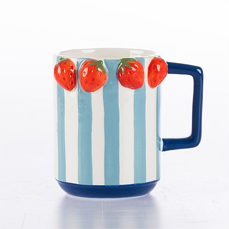 Design Republique Santos Strawberry Mug Blue