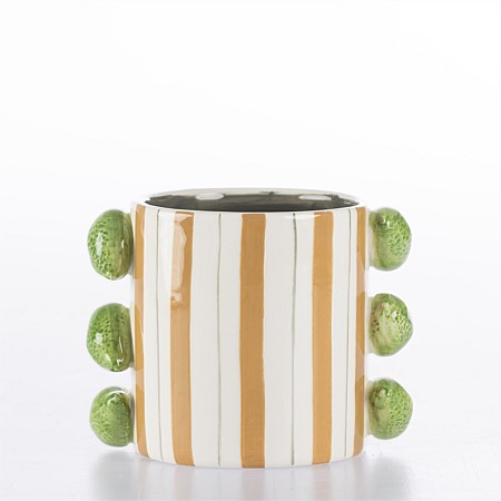 Design Republique Santos Ceramic Vase with Limes 