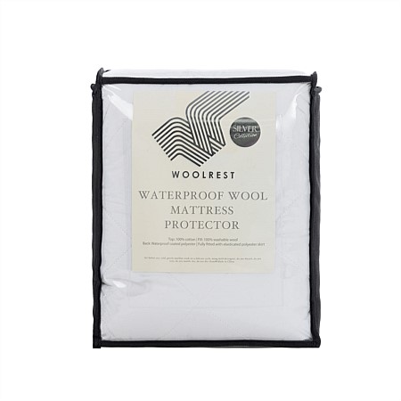 Woolrest Waterproof Wool Mattress Protector