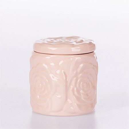 Gracious Living Rosey Embossed Canister