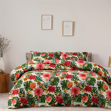 Design Republique Tropics Cotton Slub Duvet Cover Set