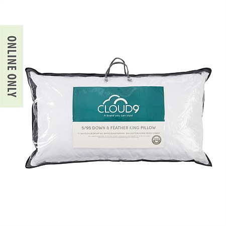 Cloud 9 5/95 Down & Feather King Pillow