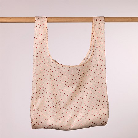 Home Co. Recycled Bottle Foldable Bag Hearts