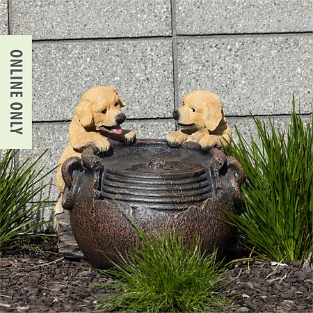 Outsidings Puddle Puppy Water Feature