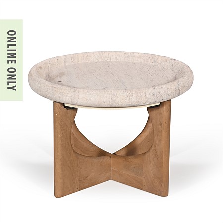Amparo Fleur Stone Coffee Table