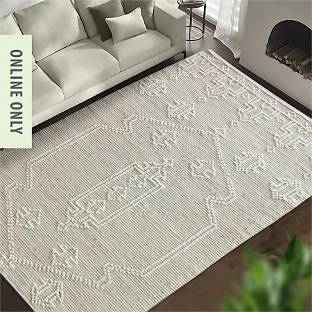 Solace Jolie Wool Jute Rug 160x230cm