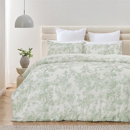 Gracious Living Beatrice Cotton Duvet Cover Set