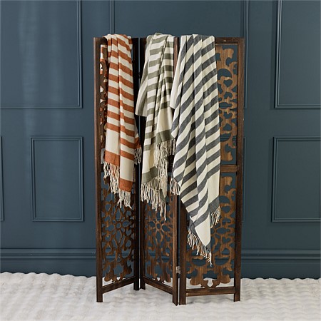 Design Republique Cole Stripe Throw
