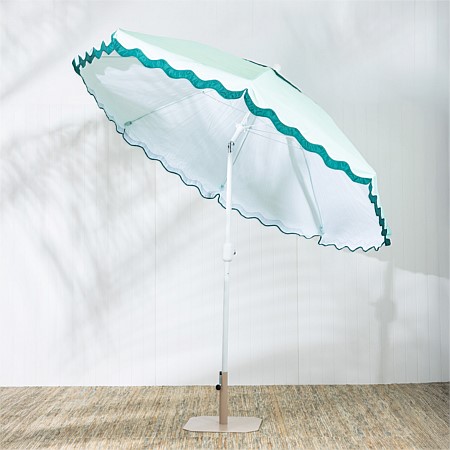 Outsidings Patio Scallop Umbrella Green