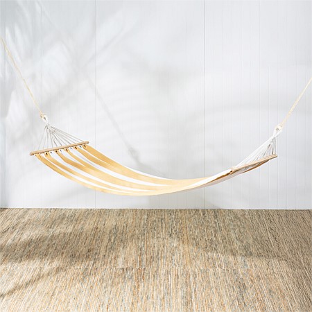 Outsidings Siesta Hammock Striped Yellow & White