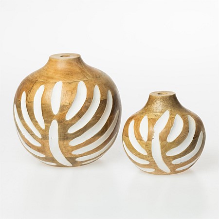 Cove Bindi Carved Vase 