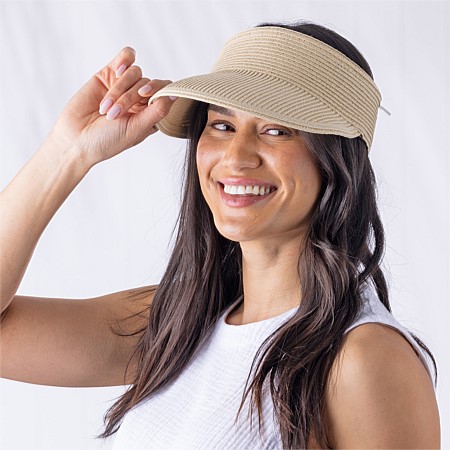 Seaside Supplies Beach Visor Natural