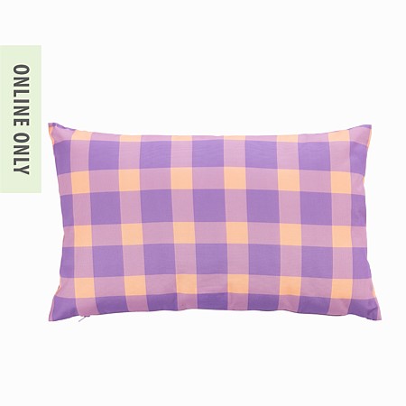 Amparo Paros Check Breakfast Cushion 30 x 50cm