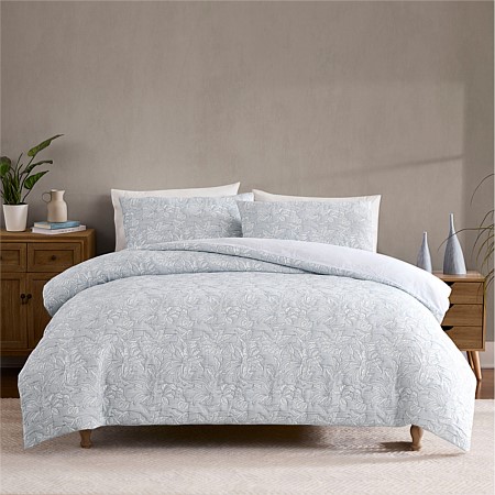 Cove Tropical Jacquard Duvet Cover Set