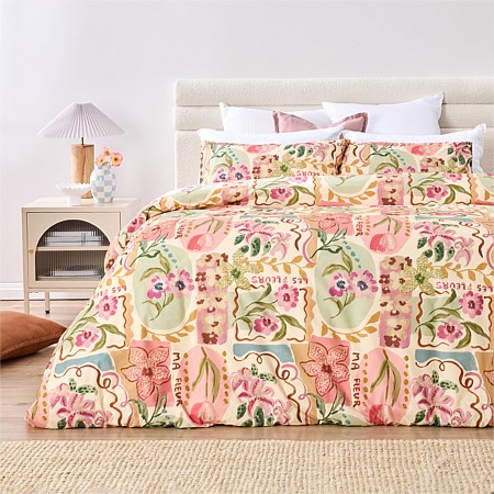 Design Republique Ma Fleur Cotton Duvet Cover Set