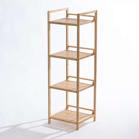 Solace Ginger 4 Tier Bamboo Shelf