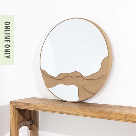Solace Cass Round Mirror 60cm
