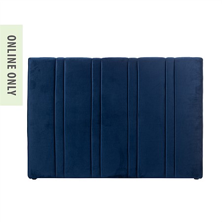 Solace Allie Headboard Navy King 