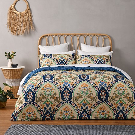 Design Republique Athena Cotton Slub Duvet Cover