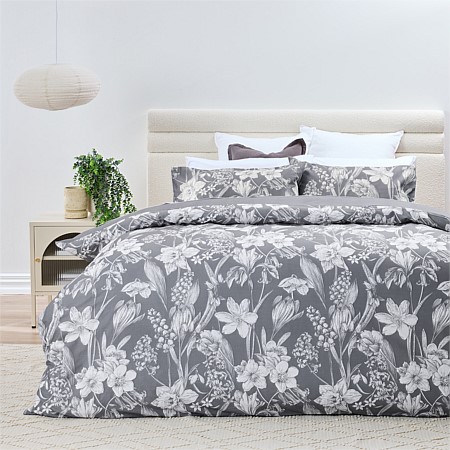 Design Republique Leonia Cotton Slub Duvet Cover