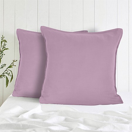Marlo Charlie Cotton European Pillowcase Pair